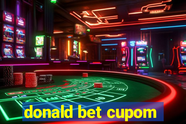 donald bet cupom